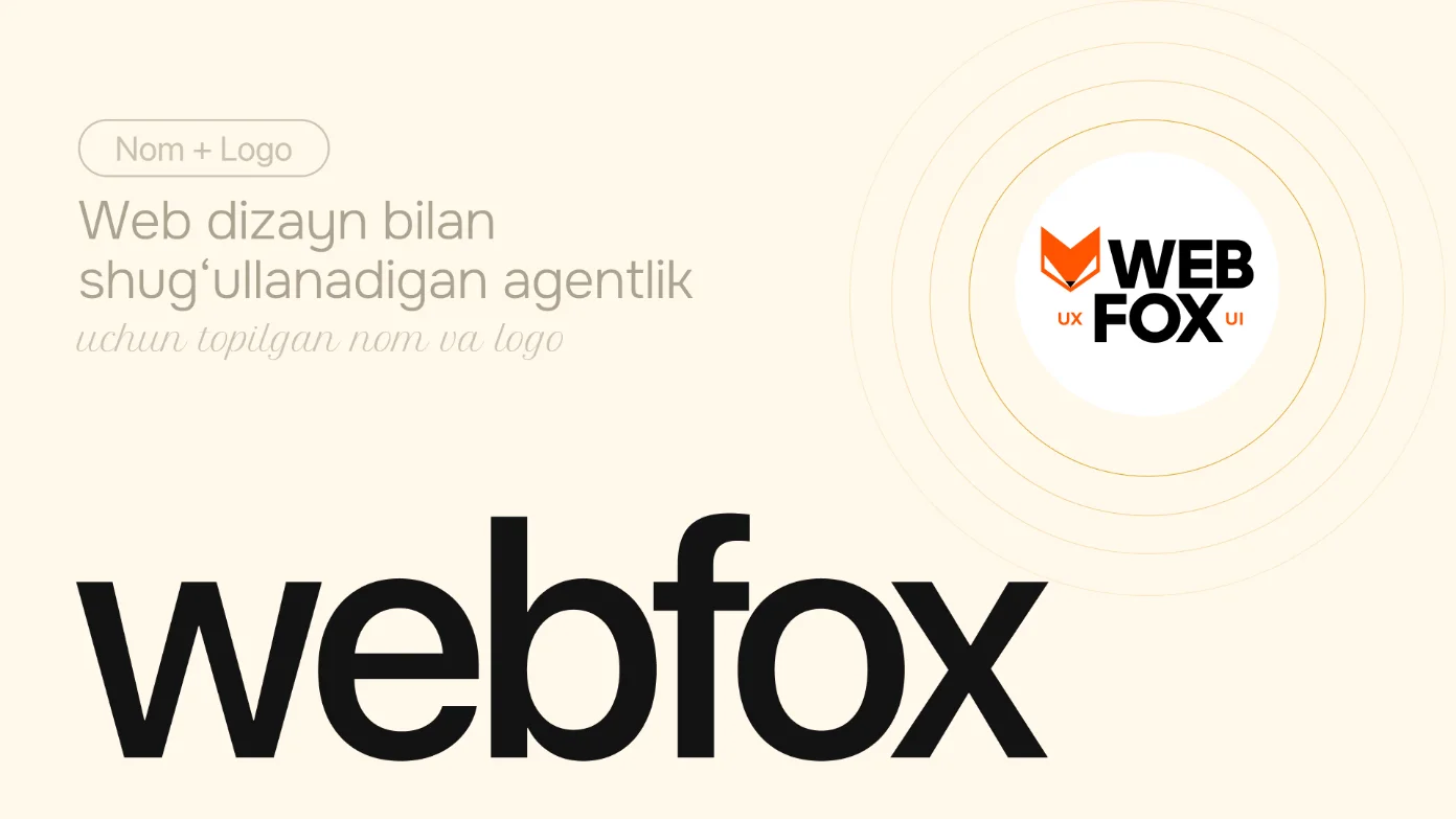 WebFox — taqdimot, 1-slayd
